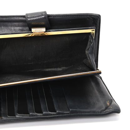 Chanel Caviar Timeless CC French Wallet Black 6 of 11
