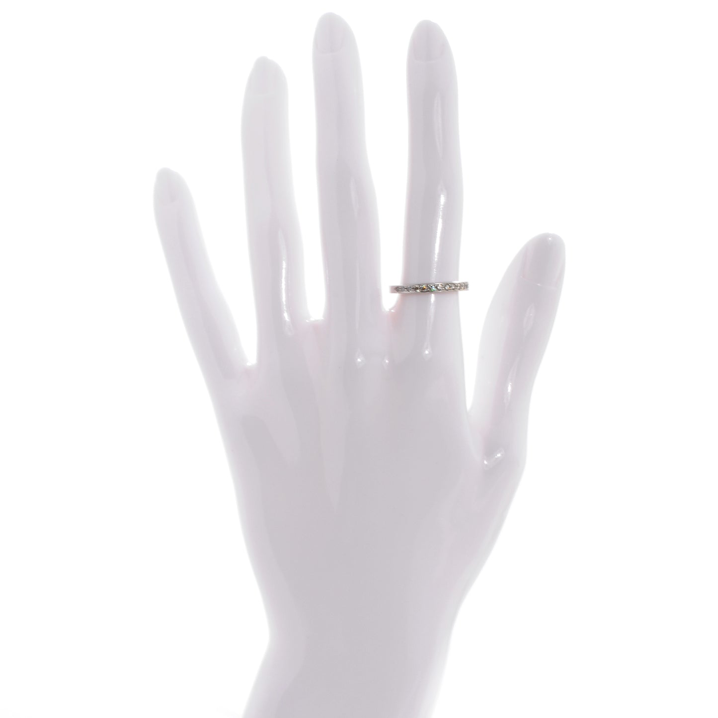 Platinum Diamond Grace Band Ring 6.25