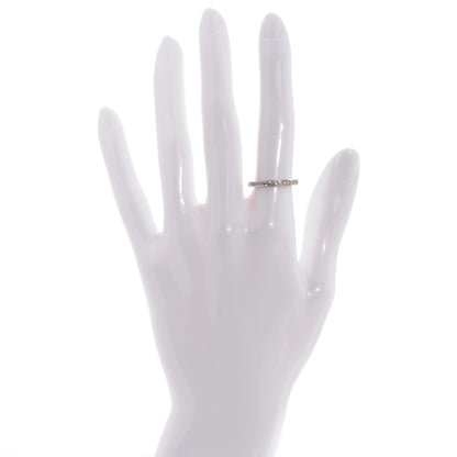 Tiffany Platinum Diamond Grace Band Ring 6.25 2 of 7