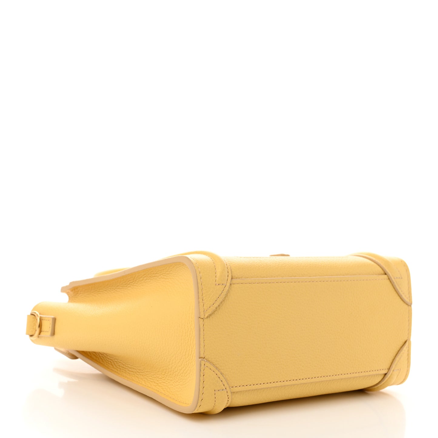 Drummed Calfskin Nano Luggage Pollen