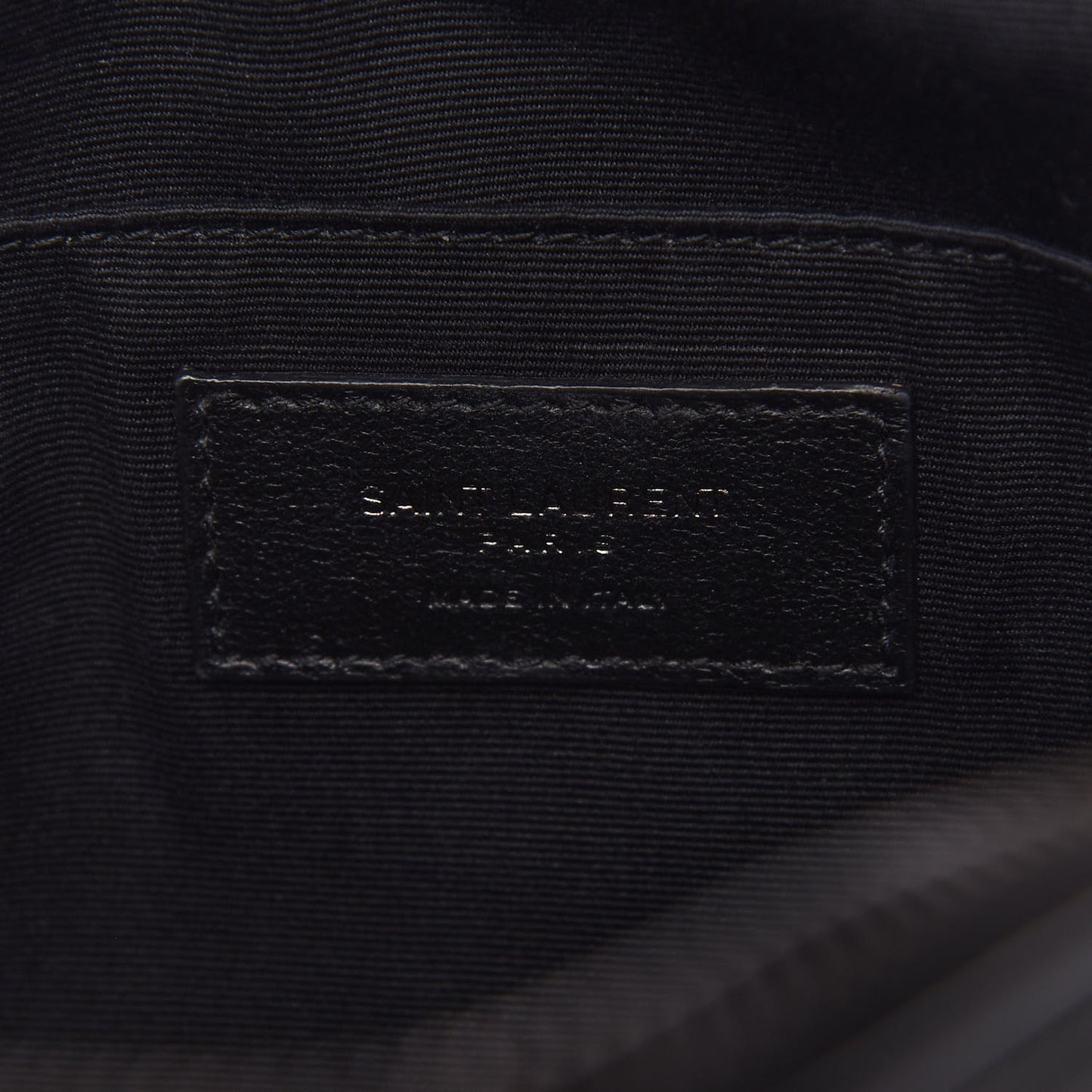Calfskin Matelasse Monogram Lou Camera Bag Black