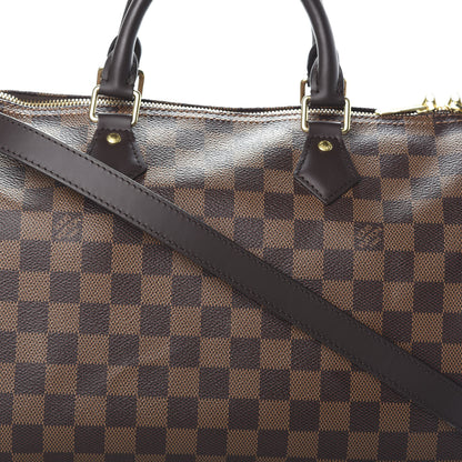 Louis Vuitton Damier Ebene Speedy Bandouliere 30 6 of 9