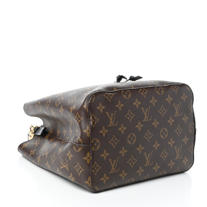 Louis Vuitton Monogram Neonoe MM Black 4 of 9