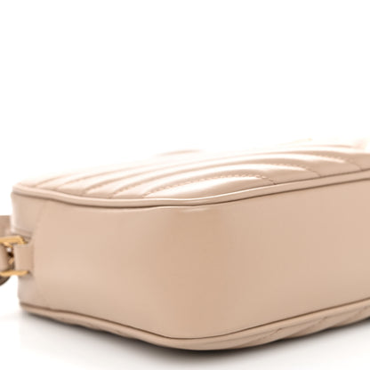 Saint Laurent Calfskin Matelasse Monogram Lou Camera Bag Dark Beige 8 of 10
