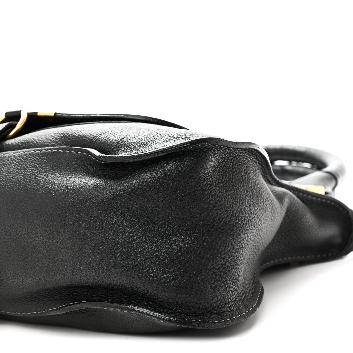 Chloe Calfskin Medium Marcie Satchel Black 9 of 9