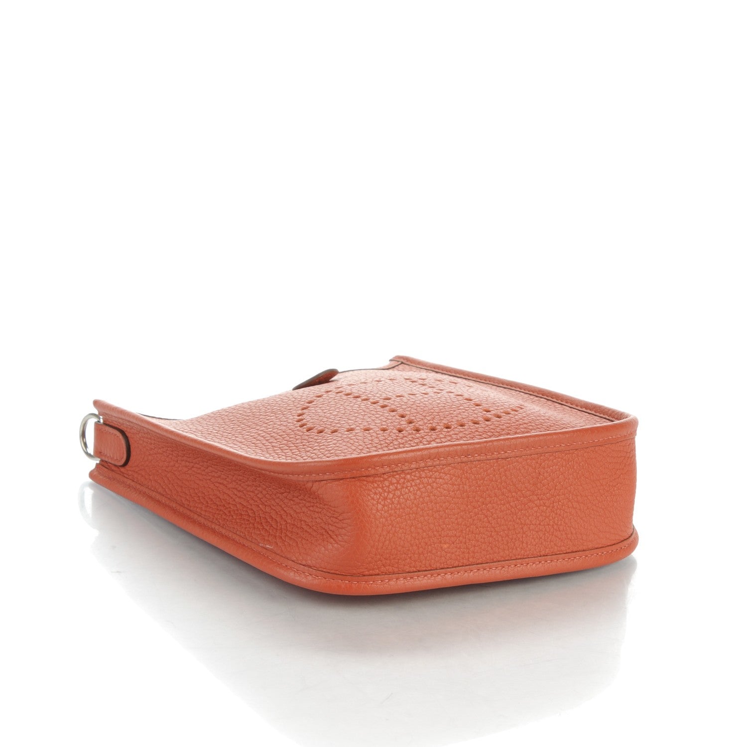 Hermes Taurillon Clemence Amazone Evelyne TPM Sienna 5 of 8