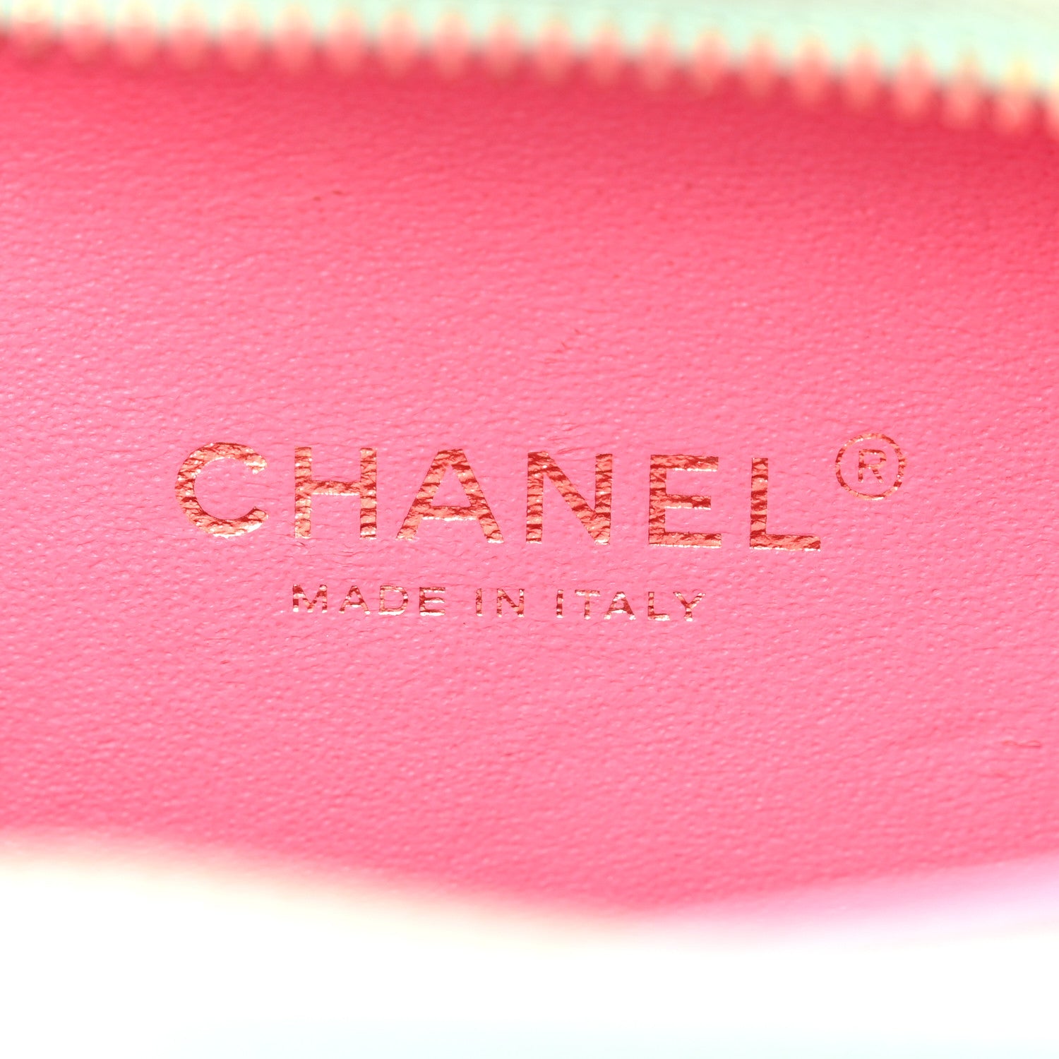 Chanel Caviar Quilted Small CC Filigree Vanity Case Pink Green Blue 10 of 21