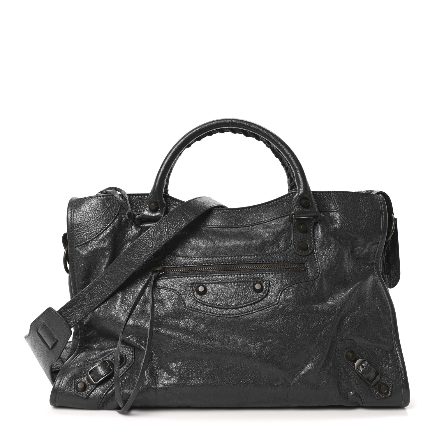 Balenciaga Agneau Classic Hardware City Gris Fossile 1 of 11