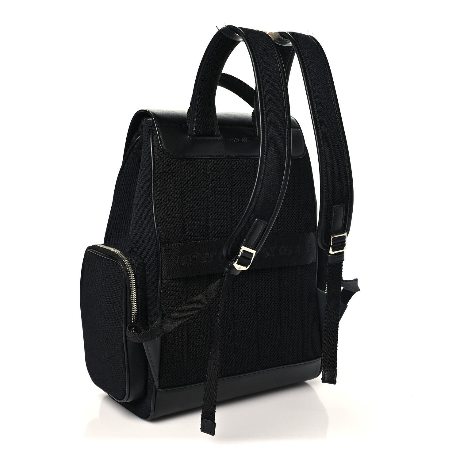 Rimowa Canvas Calfskin Never Still Small Backpack Black 3 of 9