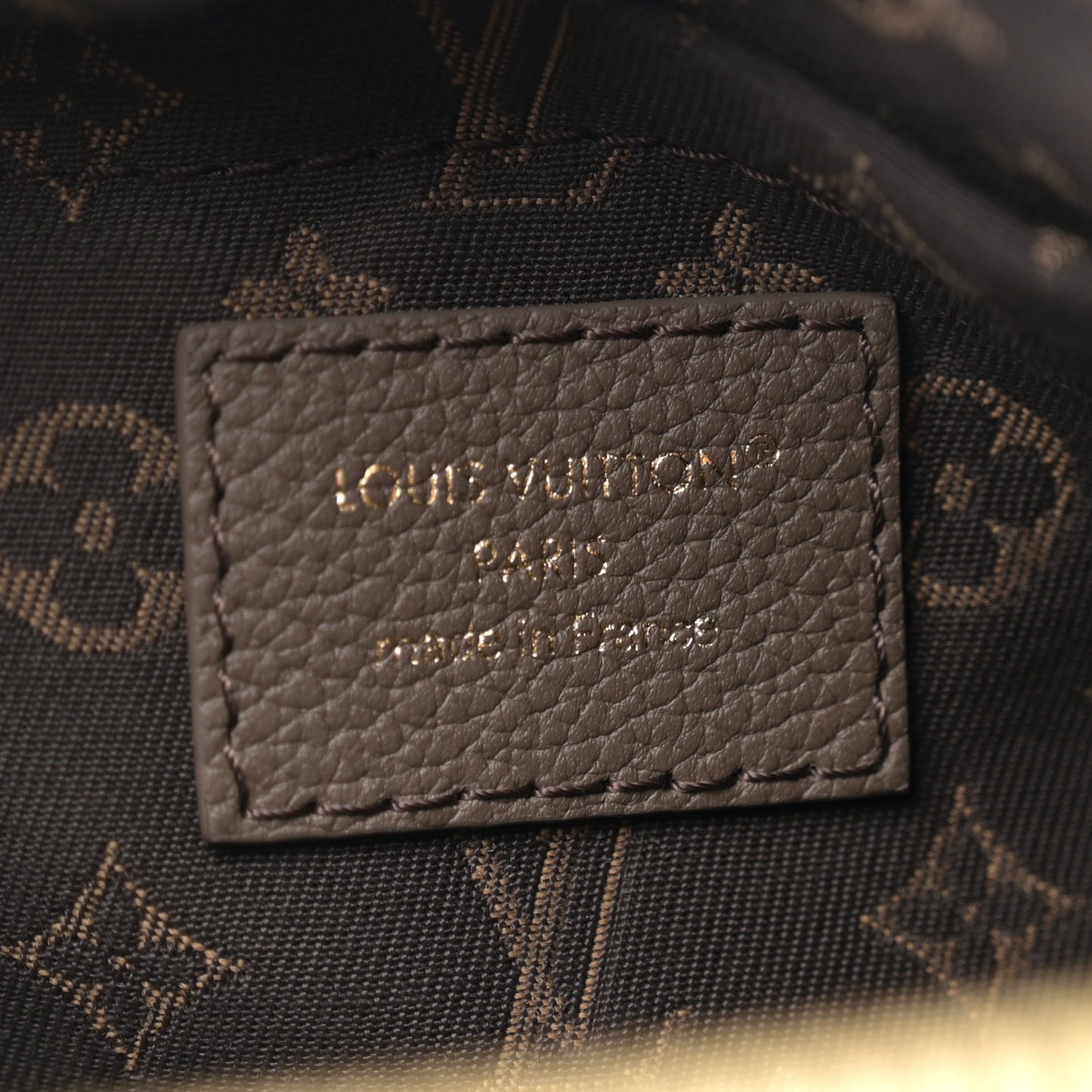 Calfskin Monogram Express PM Smoke Gray