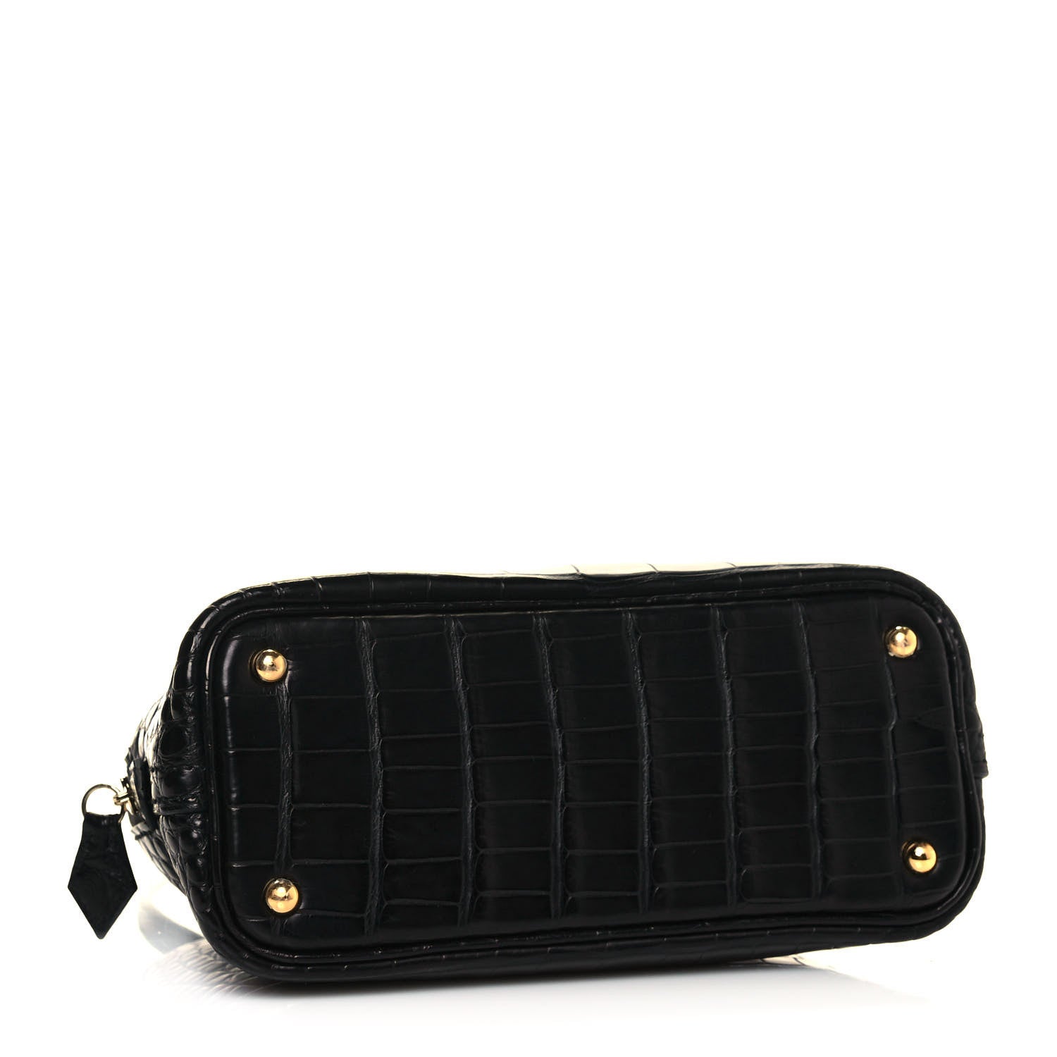 Hermes Matte Alligator Bolide Mini 1923 Black 3 of 11