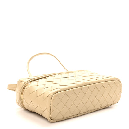 Bottega Veneta Calfskin Intrecciato Bang Bang Vanity Case Ecru 4 of 9