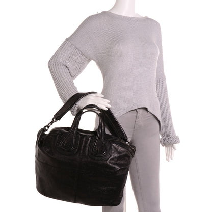 Givenchy Grained Calfskin Large Nightingale Black 2 of 10