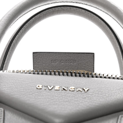 Givenchy Sugar Goatskin Medium Antigona Light Grey 8 of 17