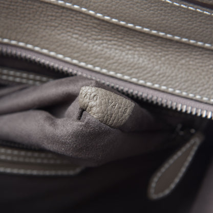 Celine Pebbled Calfskin Mini Luggage Souris 8 of 14