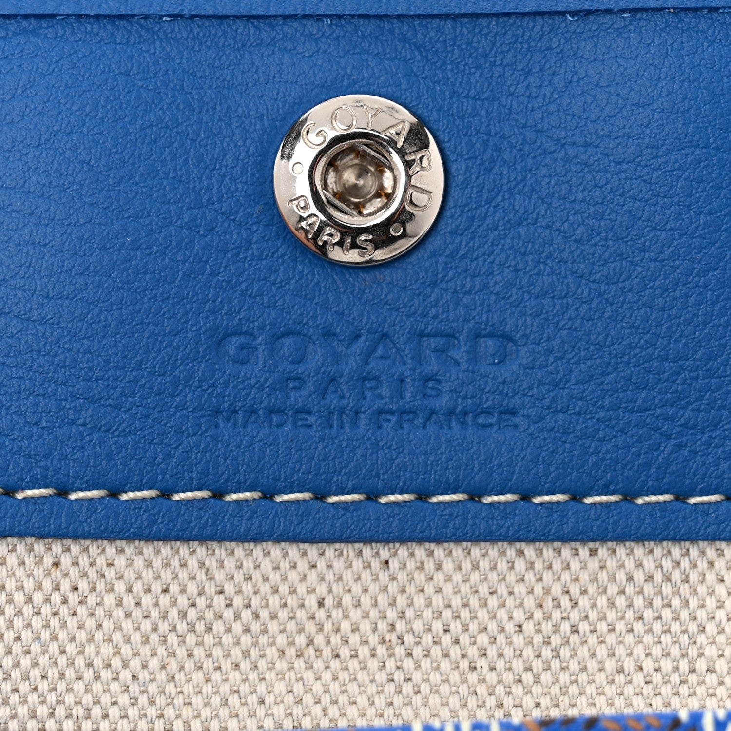 Goyard Goyardine Reversible Mini Anjou Sky Blue 10 of 18