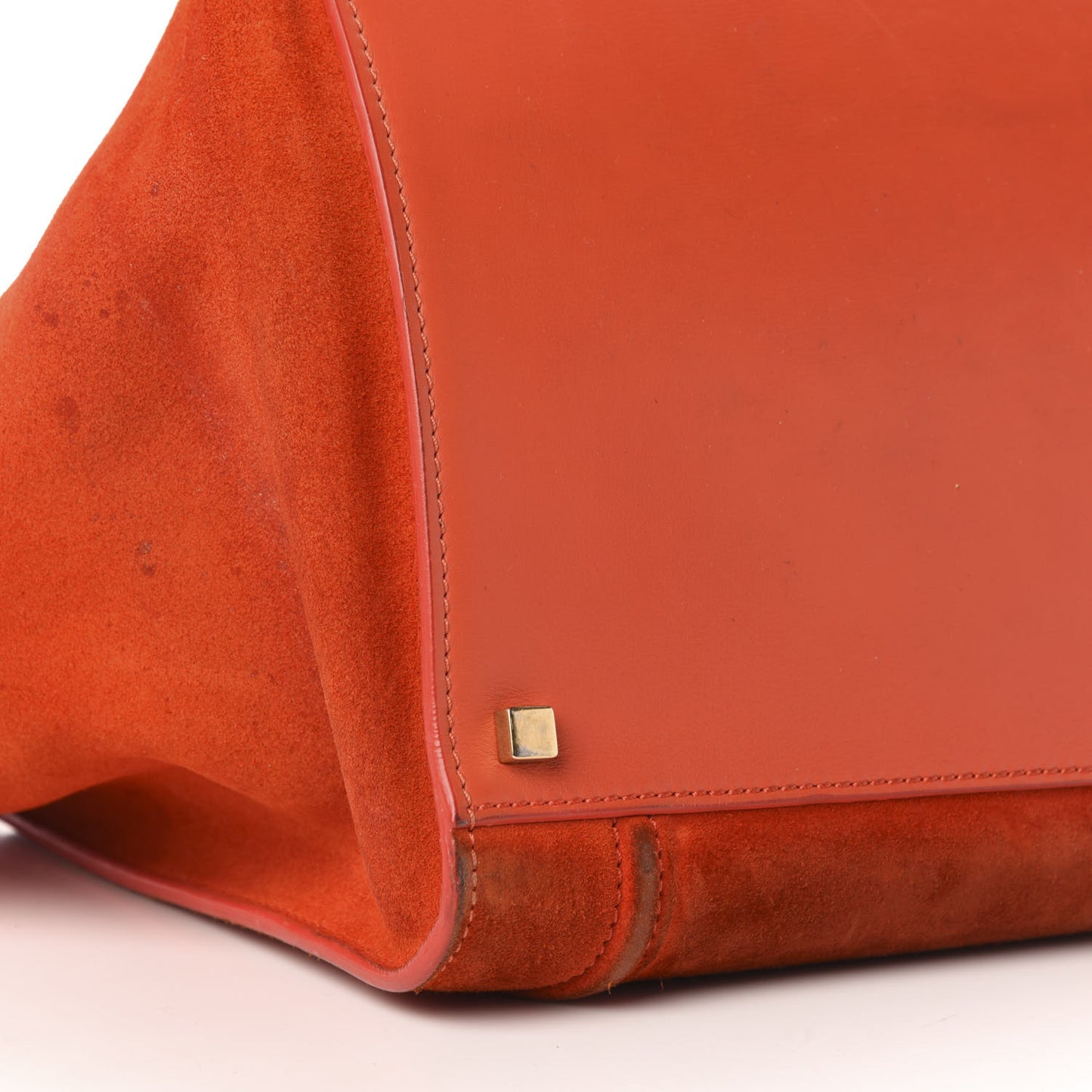 Suede Medium Phantom Luggage Bright Orange