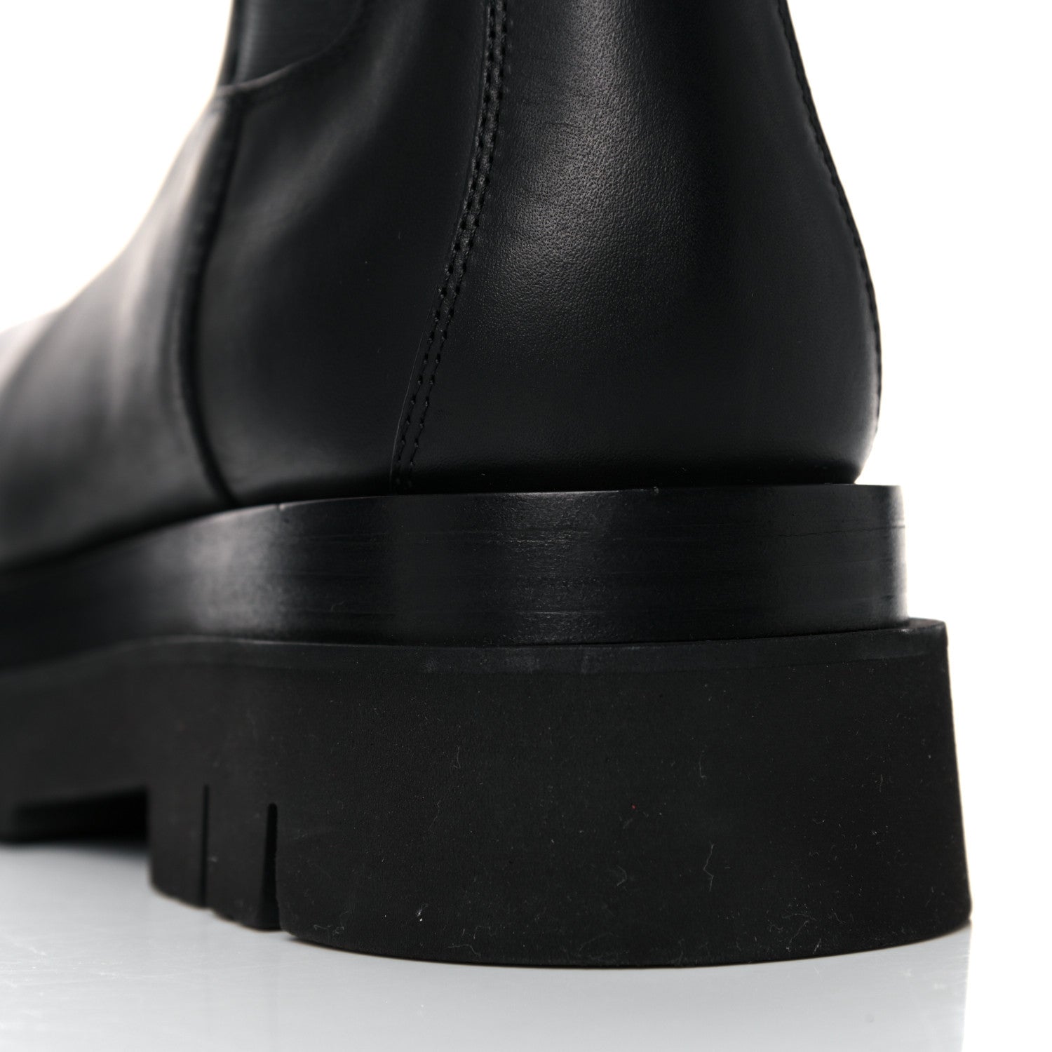 Bottega Veneta Calfskin The Lug Chelsea Boots 37.5 Black 12 of 16