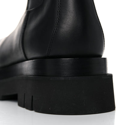 Bottega Veneta Calfskin The Lug Chelsea Boots 37.5 Black 12 of 16
