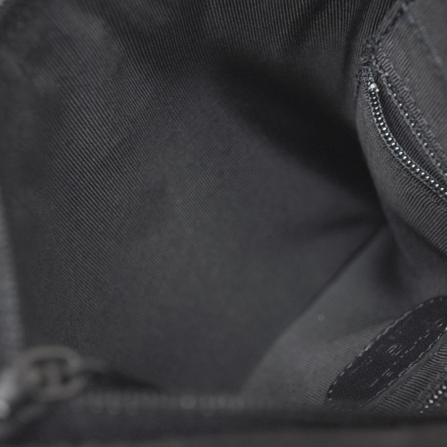 Chanel Lambskin Flap Belt Bag 80 32 Black 5 of 9