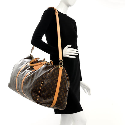 Louis Vuitton Monogram Keepall Bandouliere 60 2 of 12