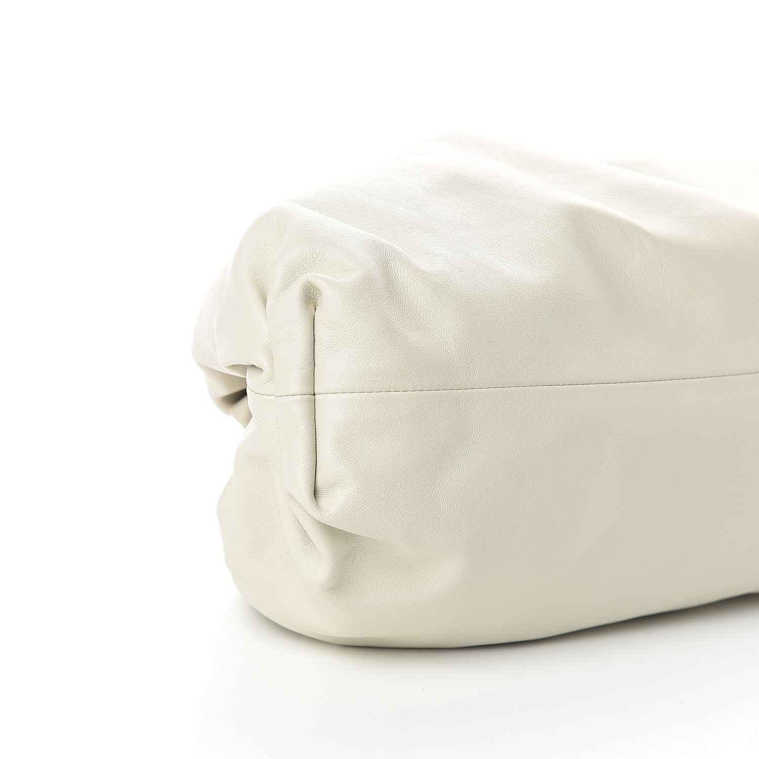 Bottega Veneta Smooth Butter Calf The Pouch Oversized Clutch Mist 6 of 7