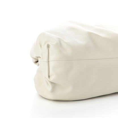 Bottega Veneta Smooth Butter Calf The Pouch Oversized Clutch Mist 6 of 7