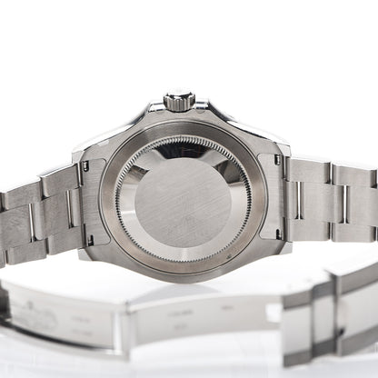 Rolex Stainless Steel Platinum 40mm Oyster Perpetual Date Yacht-Master Watch Slate 126622 4 of 10