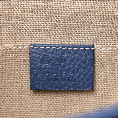 Gucci Dollar Calfskin Small Interlocking G Shoulder Bag Caspian 7 of 12