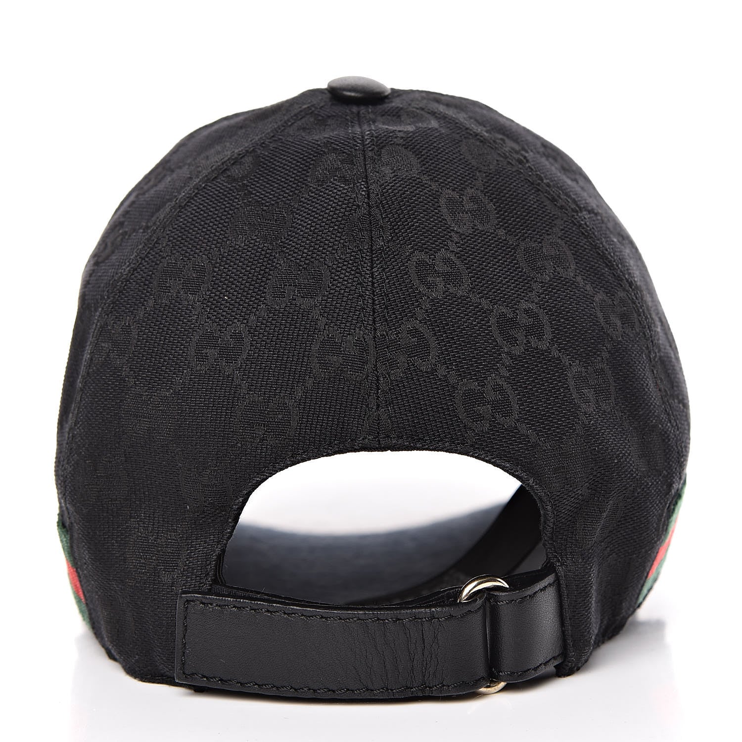 Gucci Monogram Web Baseball Hat S Black 5 of 9
