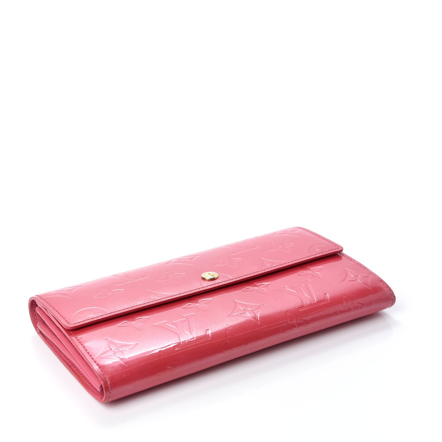 Louis Vuitton Vernis Sarah Wallet Framboise 4 of 10