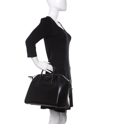 Givenchy Shiny Lord Calfskin Medium Antigona Black 3 of 11