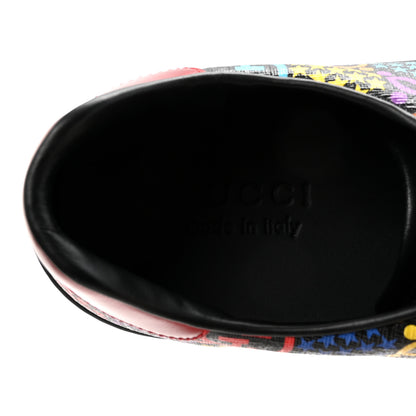 Gucci GG Supreme Monogram Psychedelic Mens Ace Sneakers 8.5 Black Multicolor 8 of 8