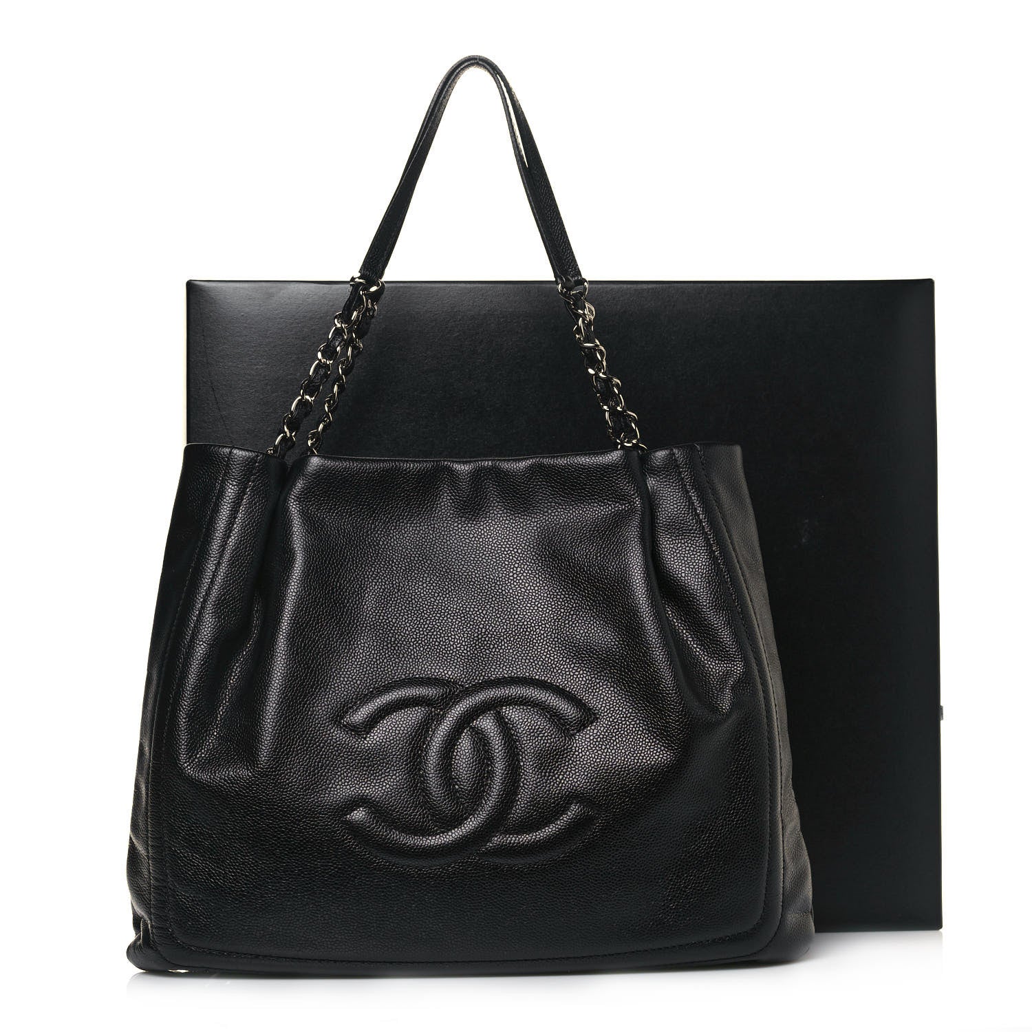 Chanel Caviar CC Timeless Shoulder Bag Black 13 of 13