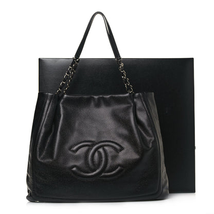 Chanel Caviar CC Timeless Shoulder Bag Black 13 of 13