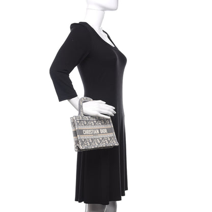 Christian Dior Oblique Mini Book Tote Grey Multicolor 2 of 9