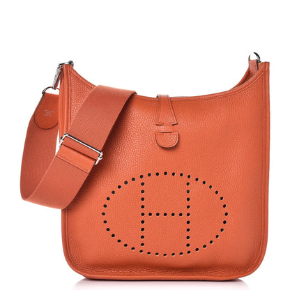Hermes Taurillon Clemence Evelyne III PM Terre Battue 1 of 8