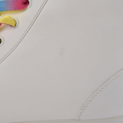 Louis Vuitton Calfskin Tattoo Sneaker Boots 7 White Multicolor 14 of 19