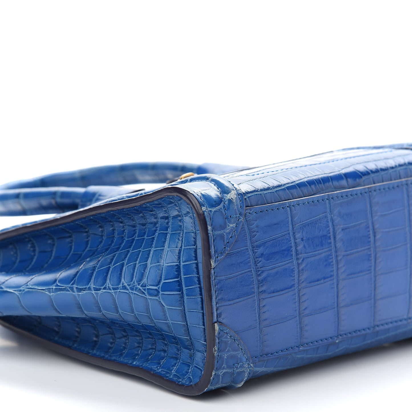 Crocodile Nano Luggage Blue