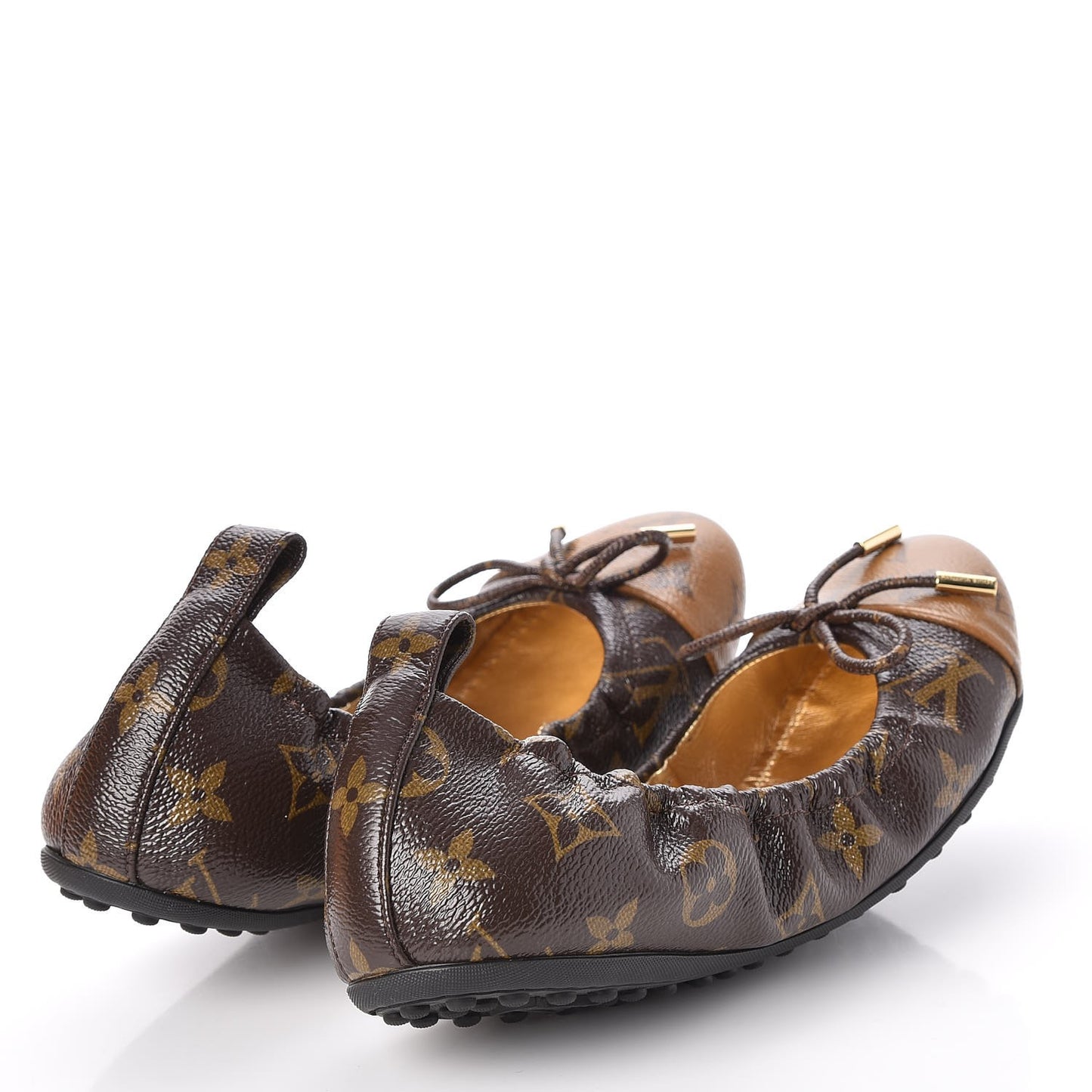 Reverse Patent Monogram Flirty Ballerina Flats 39