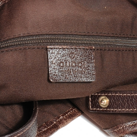 Gucci Monogram Medium Abbey Shoulder Bag Dark Brown 6 of 7