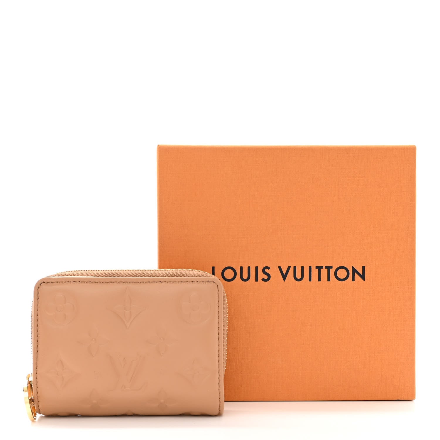 Louis Vuitton Lambskin Embossed Monogram Lou Coussin Wallet Camel 11 of 11