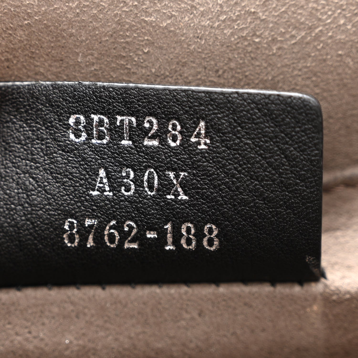 Fendi Vitello Century F is Fendi Whipstitch Threads FF Embossed Kan I Shoulder Bag Plaster Giada 7 of 11