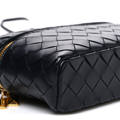 Bottega Veneta Calfskin Intrecciato Bang Bang Vanity Case Nocturnal 9 of 10