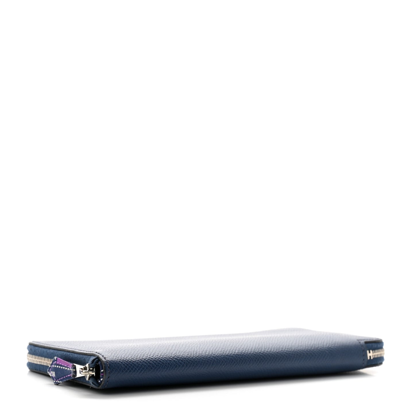 Epsom Silk'In Wallet Bleu Saphir
