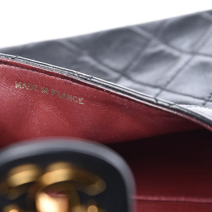 Chanel Lambskin Quilted Mini Square Flap Black 7 of 13