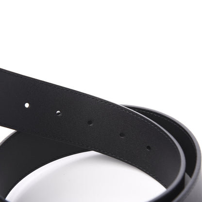 Gucci Calfskin Double G 40mm Belt 75 30 Black 4 of 5