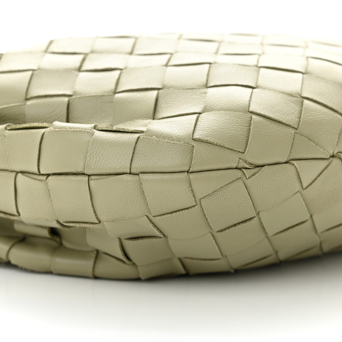 Nappa Intrecciato Mini Jodie Travertine
