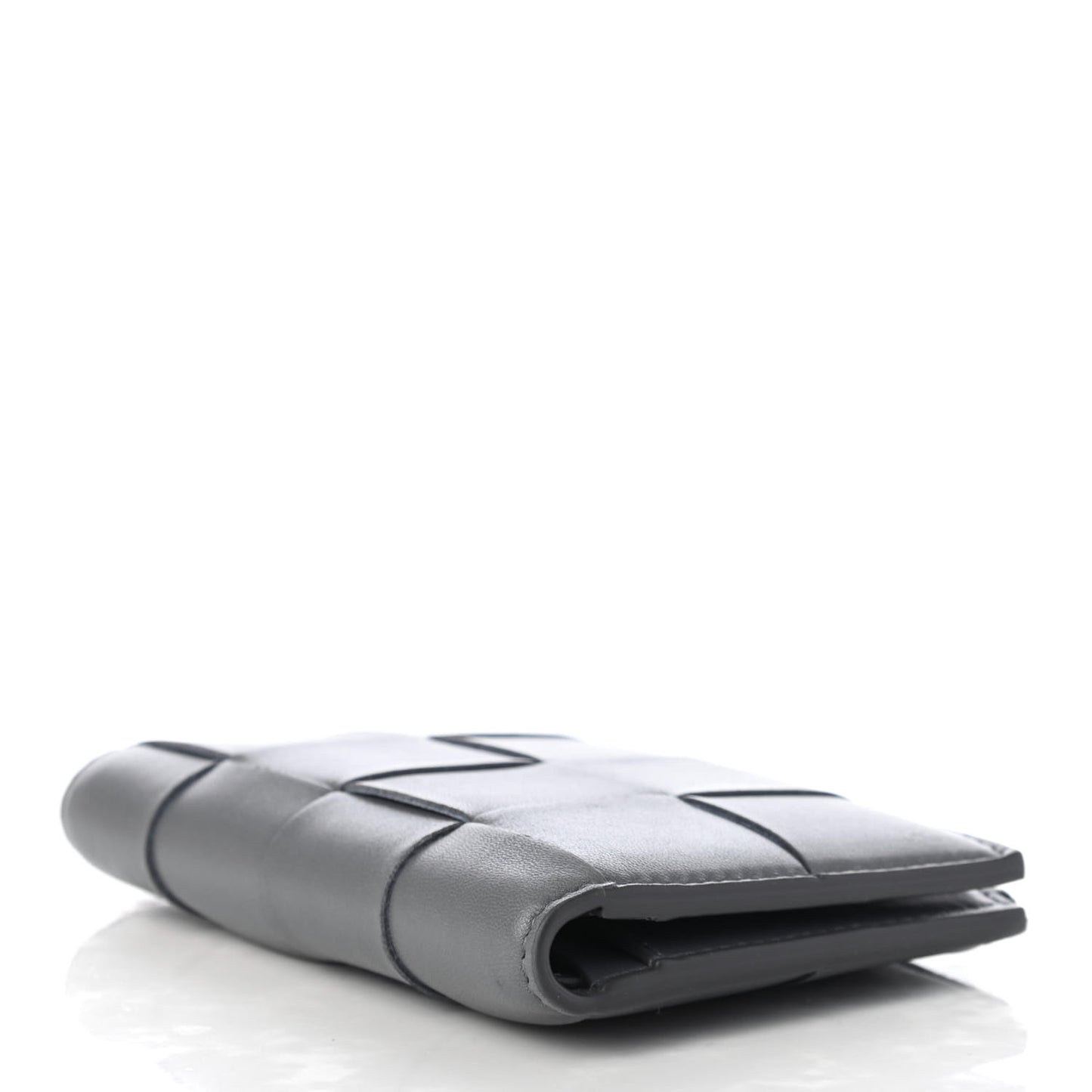 Lambskin Intrecciato Wallet Thunder