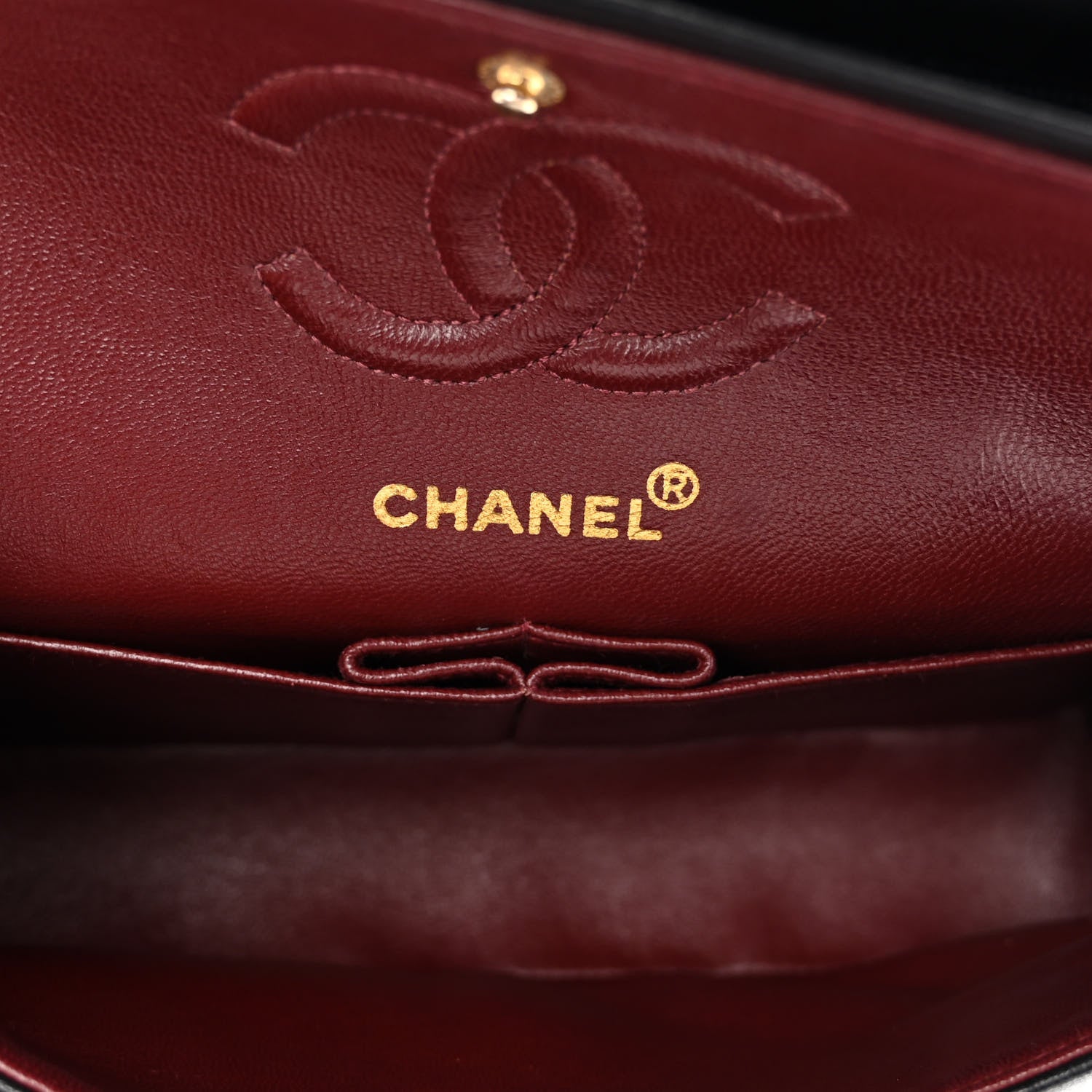 Chanel Lambskin Quilted Small Double Flap Black 11 of 21